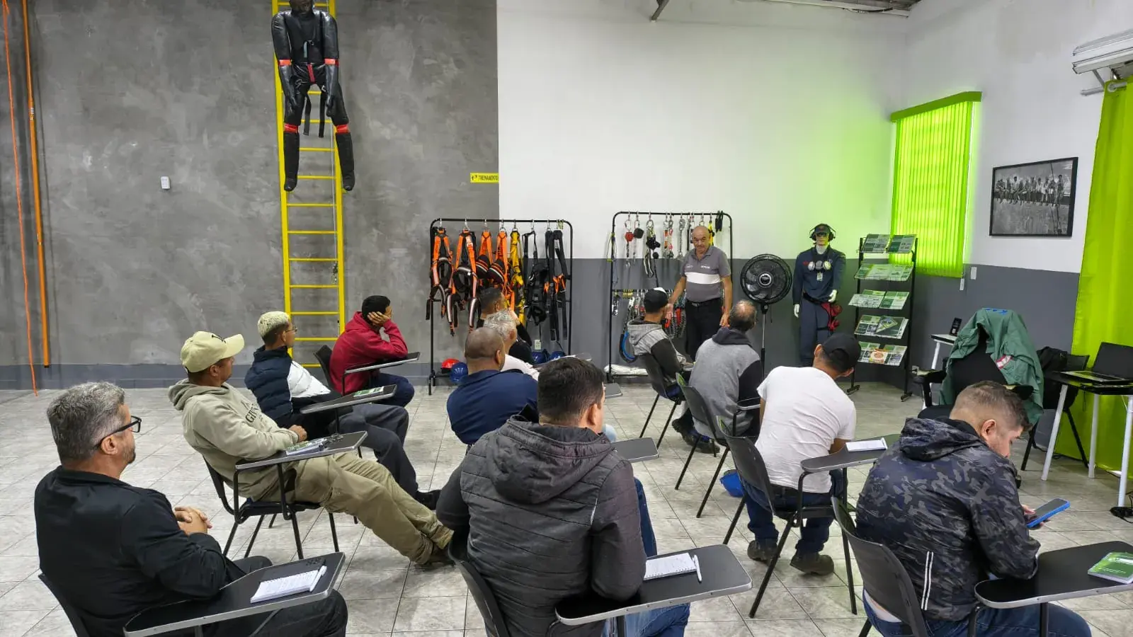 Atividade de treinamento da WNUNES